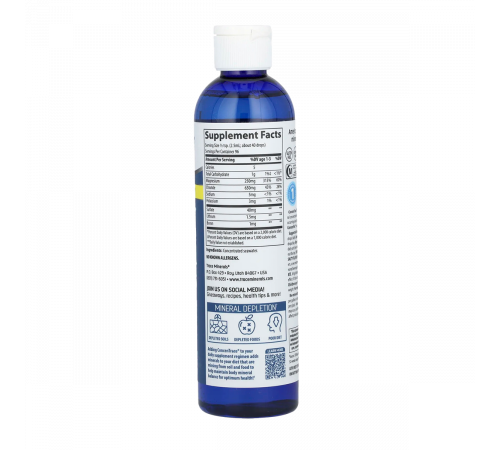 Микроэлементы в каплях ConcenTrace, Trace Mineral Drops, Trace Minerals, 237 мл
