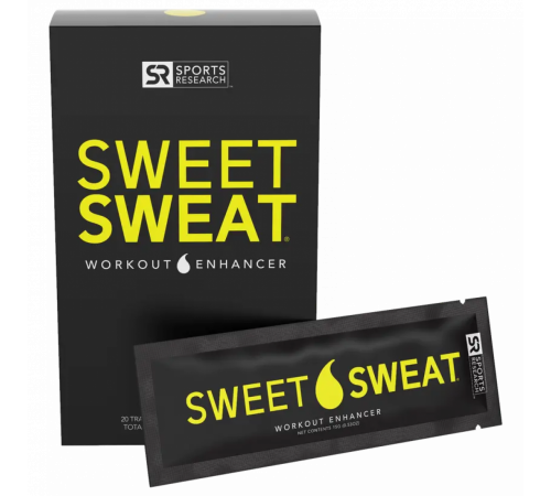 Спортивная мазь, Gym Packet Box, Sweet Sweat, 20 пакетиков по 15 г