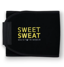Термопояс на талию, Waist Trimmer, Sweet Sweat, жёлтый, размер L