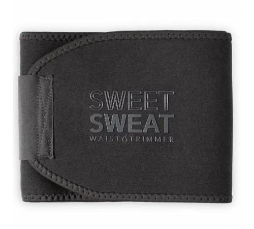Термопояс на талию, Matte Series Waist Trimmer, Sweet Sweat, чёрный, размер M