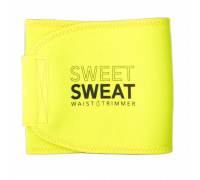 Термопояс на талию, Neon Yellow Waist Trimmer, Sweet Sweat, неоново-жёлтый, размер M