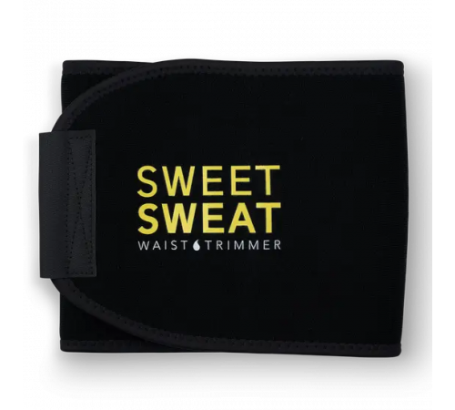 Термопояс на талию, Waist Trimmer Belt, Sweet Sweat, жёлтый, размер S