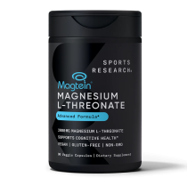 L-Треонат магния, MAG LT, Sports Research, 90 вегетарианских капсул