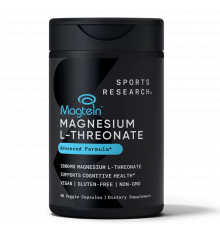 L-Треонат магния, MAG LT, Sports Research, 90 вегетарианских капсул