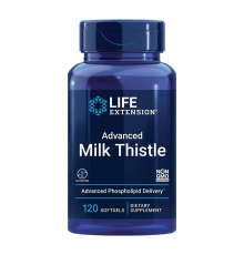 Расторопша, Advanced Milk Thistle, Life Extension,  120 желатиновых капсул