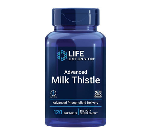 Расторопша, Advanced Milk Thistle, Life Extension,  120 желатиновых капсул