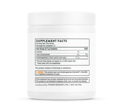 Arabinex, Арабиногалактан, Thorne Research, 100 гр. (3,5 унции)