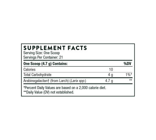Arabinex, Арабиногалактан, Thorne Research, 100 гр. (3,5 унции)