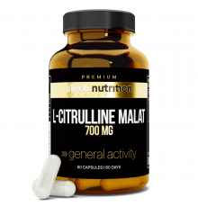 Л-цитруллин малат, L-Citrulline Malat, aTech Nutrition Premium, 60 желатиновых капсул