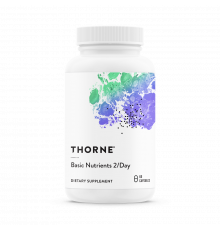 Ежедневный витаминный комплекс, Basic Nutrients 2/Day, Thorne, 60 капсул