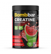 Креатин со вкусом арбуза, Creatine watermelon, Bombbar, 300 гр