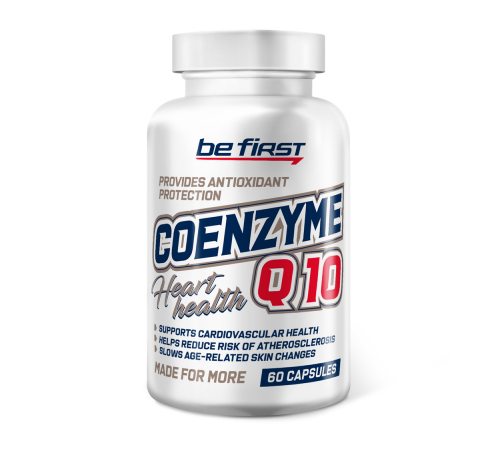Коэнзим Q10, Coenzyme Q10, Be First, 60 капсул