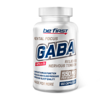 Гамма-аминомасляная кислота (ГАМК), GABA, Be First, 120 капсул