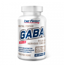 Гамма-аминомасляная кислота (ГАМК),  GABA, Be First, 60 капсул