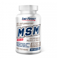 Метилсульфонилметан МСМ, MSM, Be First, 120 капсул