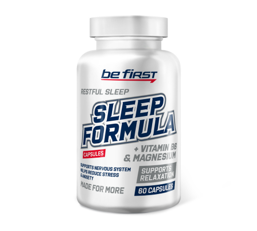 Формула для сна, Sleep Formula, Be First, 60 капсул