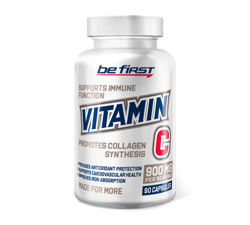 Витамин С, Vitamin C, Be First, 90 капсул