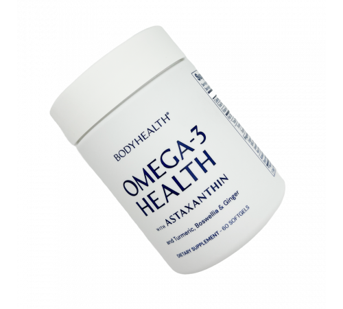 Омега-3, Omega 3 Health, BodyHealth, 60 гелевых капсул
