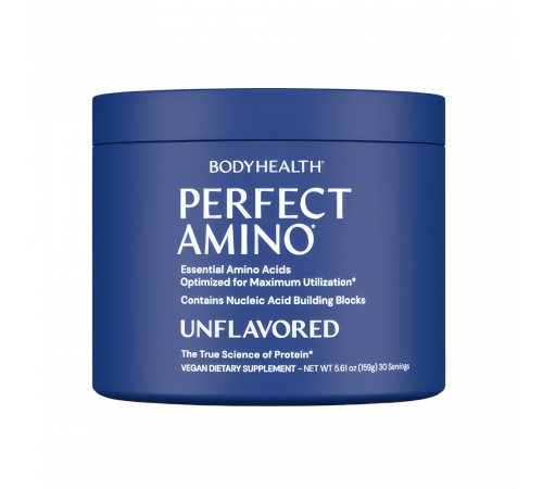 Аминокислоты без вкуса, Perfect Amino Powder Unflavored, BodyHealth, 159 г