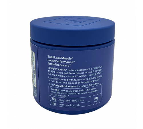 Аминокислоты без вкуса, Perfect Amino Powder Unflavored, BodyHealth, 159 г