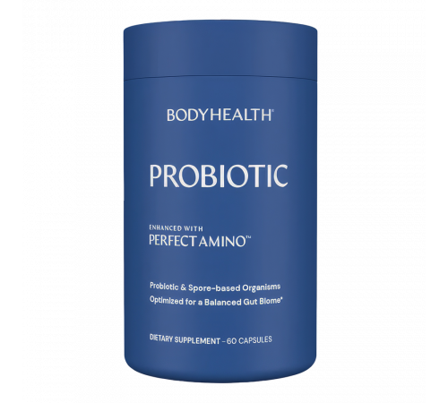 Пробиотик, Probiotic, BodyHealth, 60 капсул