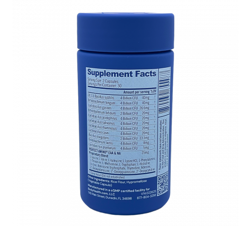 Пробиотик, Probiotic, BodyHealth, 60 капсул