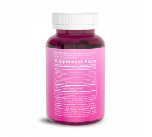 Биотин с витамином C 5000 мкг, Biotin + Vitamin C 5000 mcg, Sports Research, 60 жевательных капсул