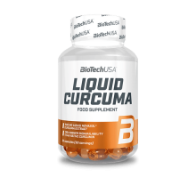 Куркума, Liquid Curcuma, BioTechUSA, 30 капсул