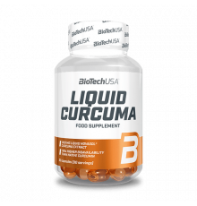 Куркума, Liquid Curcuma, BioTechUSA, 30 капсул