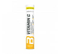 Витамин C, Vitamin C Effervescent, BioTechUSA, 20 шипучих таблеток