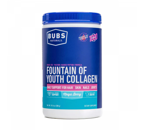 Коллаген "Фонтан молодости", Fountain of Youth Collagen, Bubs Naturals, 288 г