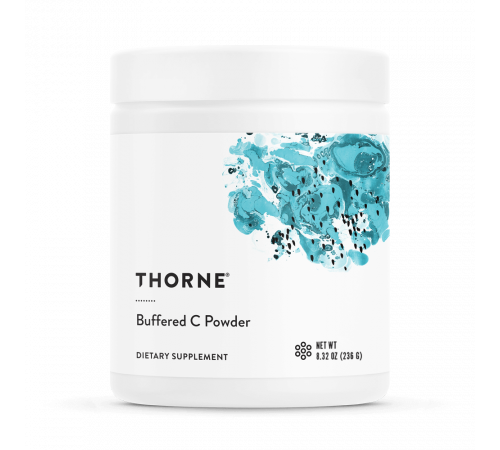 Порошок буферизированного витамина C, Buffered C Powder, Thorne, 236 г