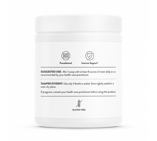 Порошок буферизированного витамина C, Buffered C Powder, Thorne, 236 г