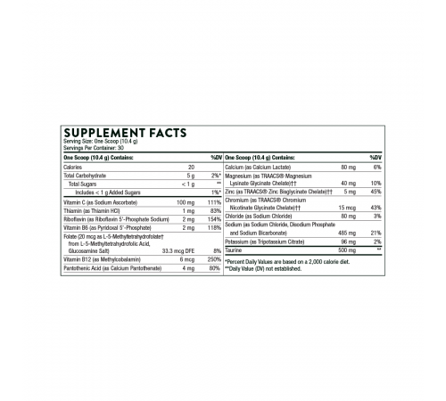 Электролиты со вкусом лимона и лайма 11.01 унций, Catalyte 11.01 oz, Thorne, 312 г