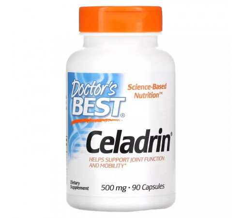 Целадрин 500 мг, Celadrin,  Doctor's Best, 90 капсул
