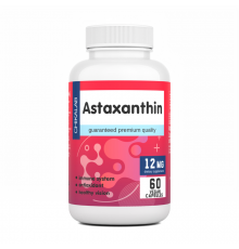 Астаксантин, Astaxanthin, Chikalab, 60 вегетарианских капсул