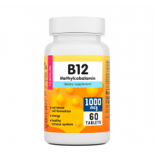 Витамин В12 (Метилкобаламин), B12 Methylcobalamin, Chikalab,  60 таблеток