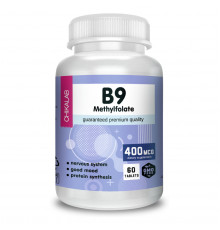 Витамин B9 Метилфолат, Methylfolate, Chikalab, 60 таблеток