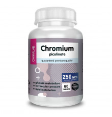 Пиколинат Хрома, Chromium Picolinate, Chikalab, 60 таблеток
