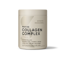 Морской коллаген с биотином и гиалуроновой кислотой, Marine Collagen Complex, Sports Research, 163 г