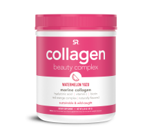 Комплекс морского коллагена со вкусом арбуза и юзу, Collagen Beauty Complex, Sports Research, 181 г