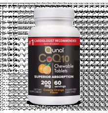 CoQ10 200 mg, Коэнзим 200 мг, Qunol, 60 таблеток