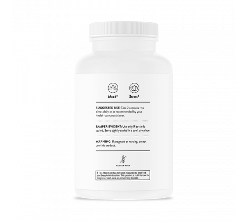 Добавка для поддержки эмоционального баланса, Emotion Balance Support (Deproloft-HF), Thorne, 120 капсул