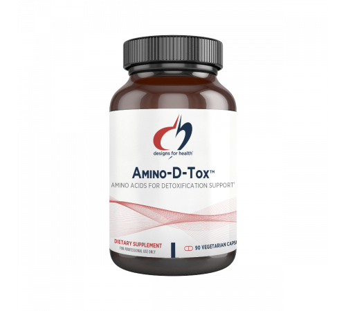 Детокс-комплекс на основе аминокислот, Amino-D-Tox, Designs for Health, 90 капсул