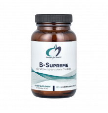 Коэнзимированный комплекс витаминов группы B, B-Supreme, Designs for Health, 60 капсул
