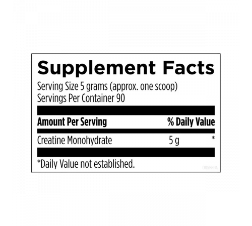 Креатин моногидрат, Creatine Monohydrate Powder, Designs for Health, 450 г