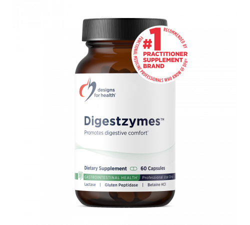Пищеварительные ферменты, Digestzymes, Designs for Health, 90 капсул