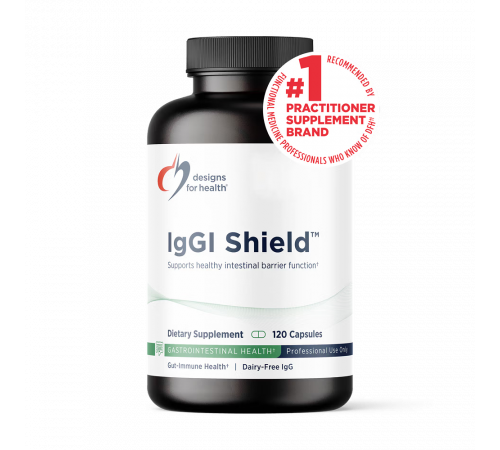 Комплекс с иммуноглобулином G, IgGI Shield, Designs for Health, 120 капсул