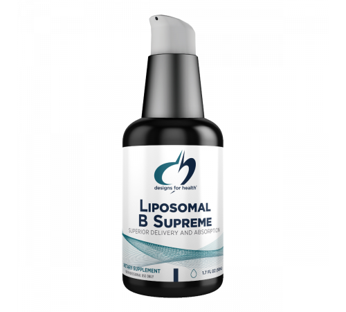 Липосомальный комплекс витаминов группы B, Liposomal B Supreme, Designs for Health, 50 мл