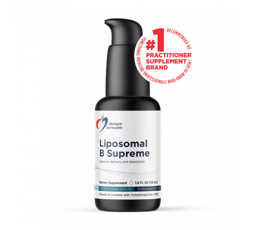 Липосомальный комплекс витаминов группы B, Liposomal B Supreme, Designs for Health, 50 мл